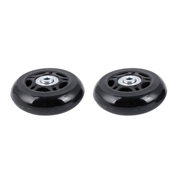 2 Set Reserveringar för Resväska, Hjul, Axlar och Skiftnyckel Reparationsset OD 68mm [DB] Black