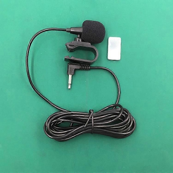 3,5 mm Bilradio Stereo Mikrofon Bluetooth Fordon Extern Mikrofon för GPS-spelare Aktiverad Ljud [db] as show
