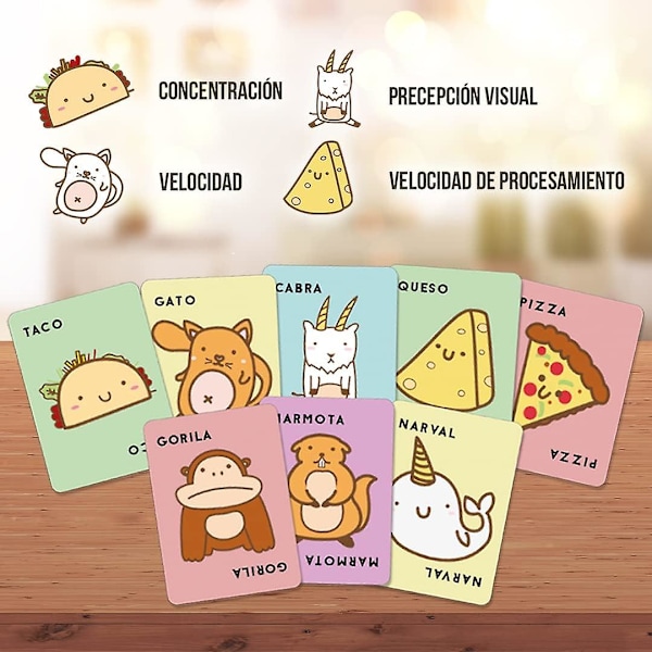Taco Cat Goat Cheese Pizza | Lautapeli | Lautapelejä lapsille 8 vuotta | Lautapeli 8 vuotta tai vanhemmille | Korttipelit [DB] 1pcs
