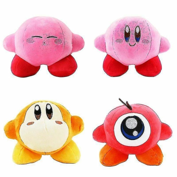 Anime-spil Kirby Plys Plys Blød Dukke Børn Nytårsfødselsdag Gi Z DB orange