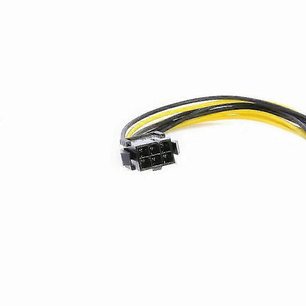 6-pin til 8-pin PCI Express strømkabel konverter til GPU videokort Pcie Pci-e [DB]