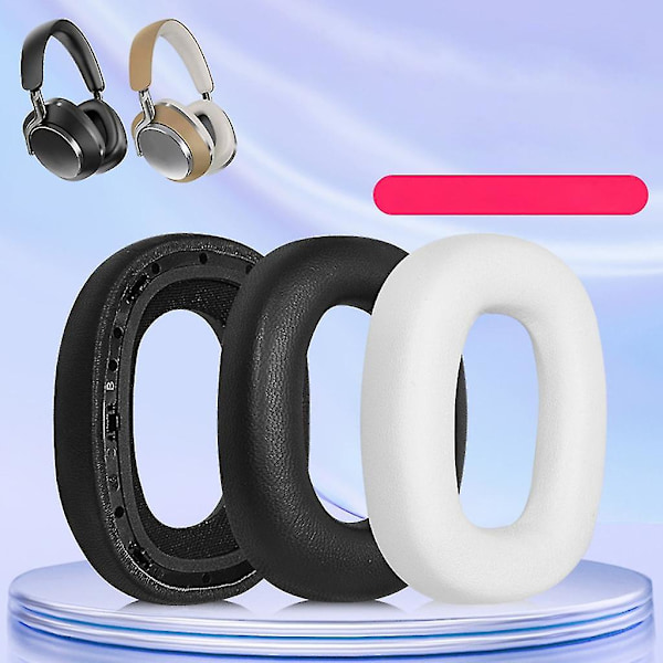 Öronkuddar för Bowers&wilkins Px8 hörlurar Bullerreducerande öronkuddar {DB White