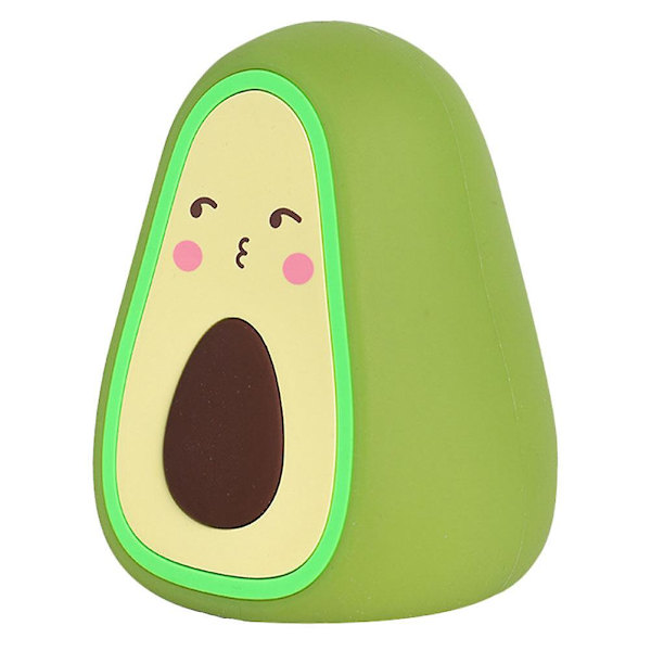 1 Set Av Sänglampor Dekorativa Avocado-formade Lampor Rum Usb-lampa [DB] Green 13X11CM
