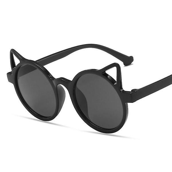 Moderigtige Cat Ears Børnesolbriller Dekorative briller Komfortable øjenbeskyttelsesbriller