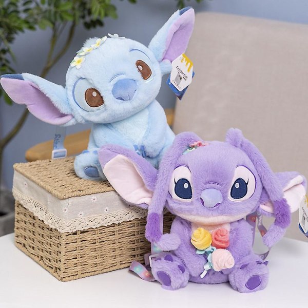 Stitch Lilla Lavendel Fylld Leksak DB Style 1 25cm