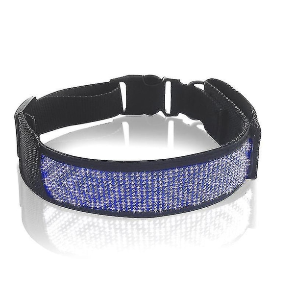 Led Display Kjæledyrhalsbånd Anti- Messaa Able Collar Rope Dog Emitting Led Collar