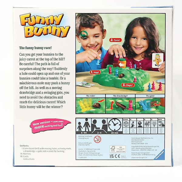 Ravensburger Funny Bunny Lastenlautapeli DB