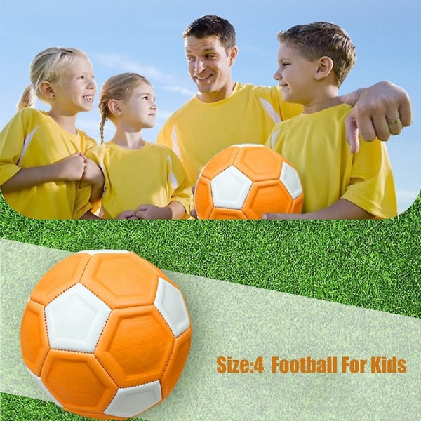 Curve Soccer Ball Football Leke Flotte barn Perfekt for utendørs innendørs kamp eller spill [DB]