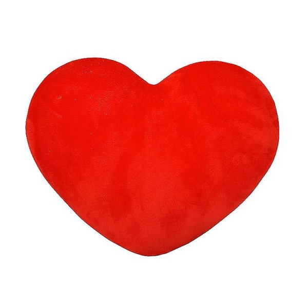 Hjärtformad plyschleksak kärlekskudde [DB] Red 40CM
