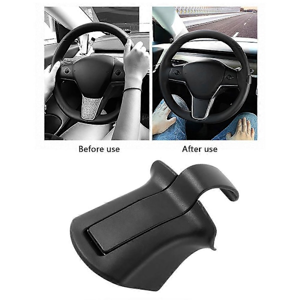 för Tesla Model 3 Model Y 2016-2021 Autopilot Rattförstärkare med Kameraskydd Assisterad för Tesla Tillbehör [db] Black
