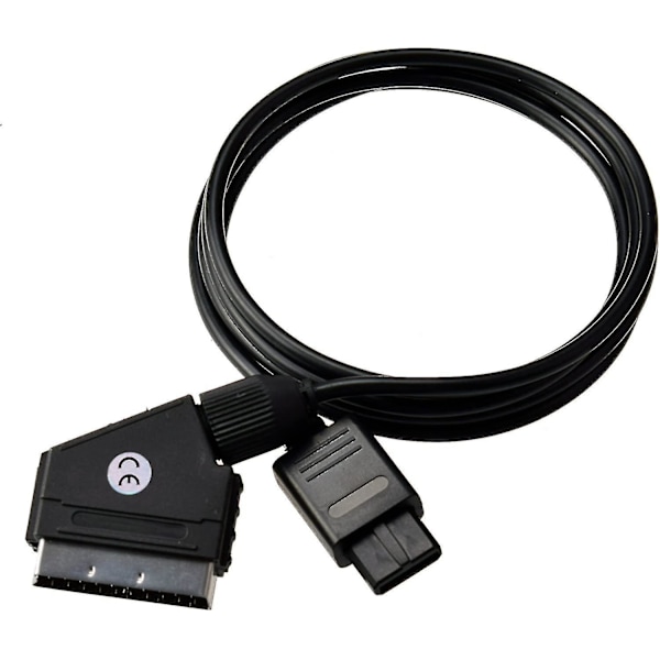 Rgb-kaapeli (scart) Gamecube- ja Snes-laitteille (super Nintendo) N64 (nintendo 64) {DB}