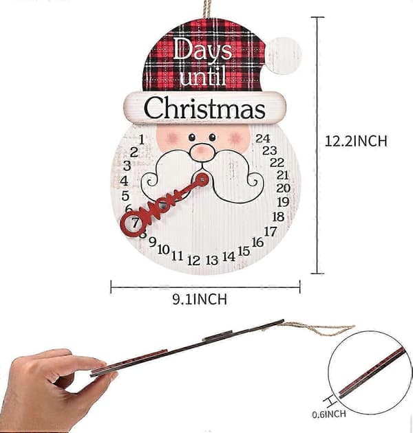 Træjulemandskalender til ferien[DB]