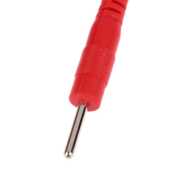 Elektroterapi Elektrodlederkablar Kabel Tens Massager 2.35mm Anslutning Hfmqv {Db} One Size