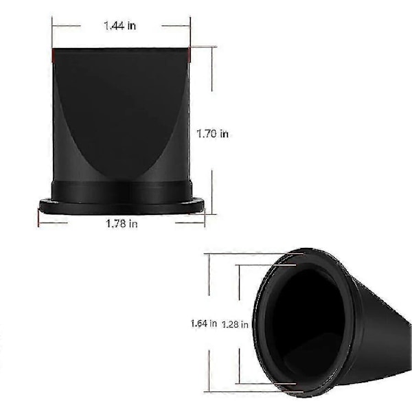 4 stk. Andenebbventilsett For Sealand For Dometic Andenebbventilsett 1-1/2\" Sett For Vacuflush 385310076 Erstatningstilbehør [DB]