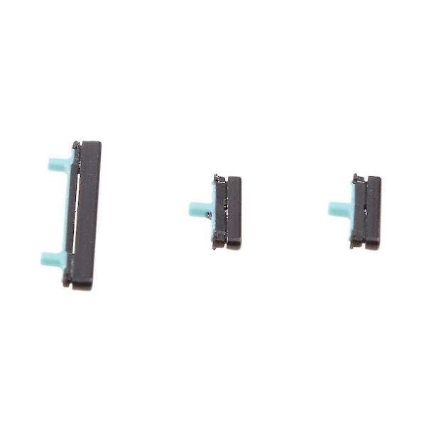 For Samsung S8/s8+, på/av-knapp + volumkontrollknapper erstatning svart [db] Black