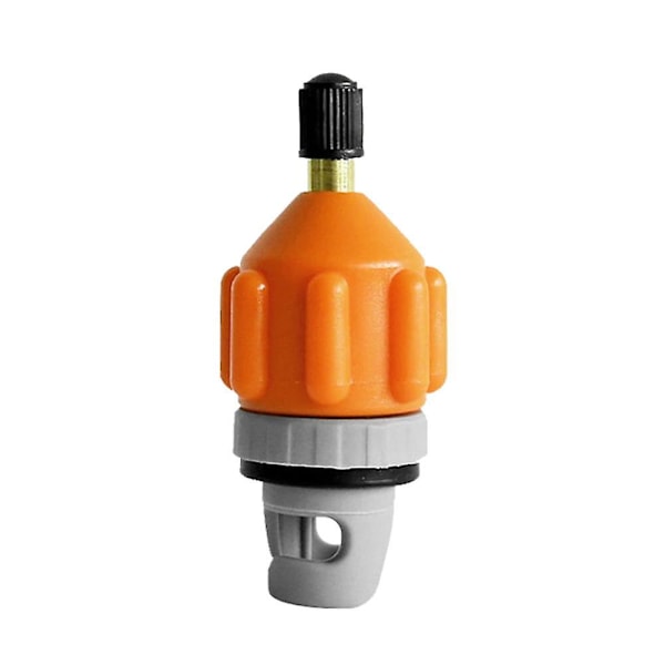 Oppblåsbare Båter Padlebrett Kajakk Kano Pumpe Sup Luftventil Adapterkontakt [DB] Orange