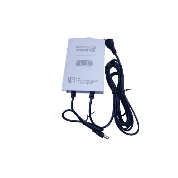 12v-2a afbrydelig strømforsyning til wifi, router, modem, sikkerhedskamera mini ups batteri backup surg