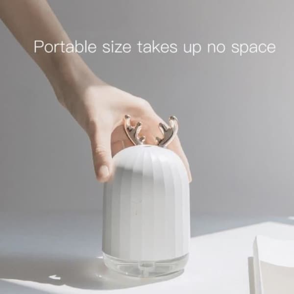 220 ml mini luftfugter æterisk oliediffuser aromaterapi hjem ultralyd USB natlys kanin
