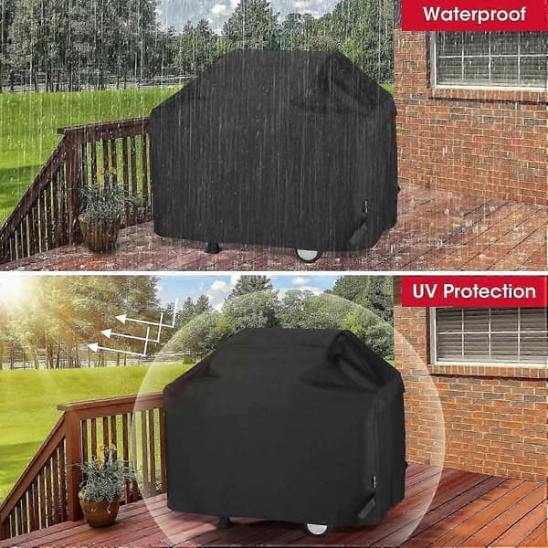 Grillöverdrag för utomhusbruk, hållbart 210D gasolgrillöverdrag för väderskydd