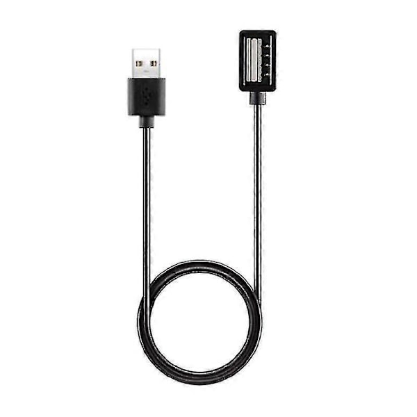 Smart Lader USB Ladekabel Hurtiglade Dokkingstasjon For Suunto 9/spartan Ultra/spartan Sport Smartklokke [DB] Black Square head