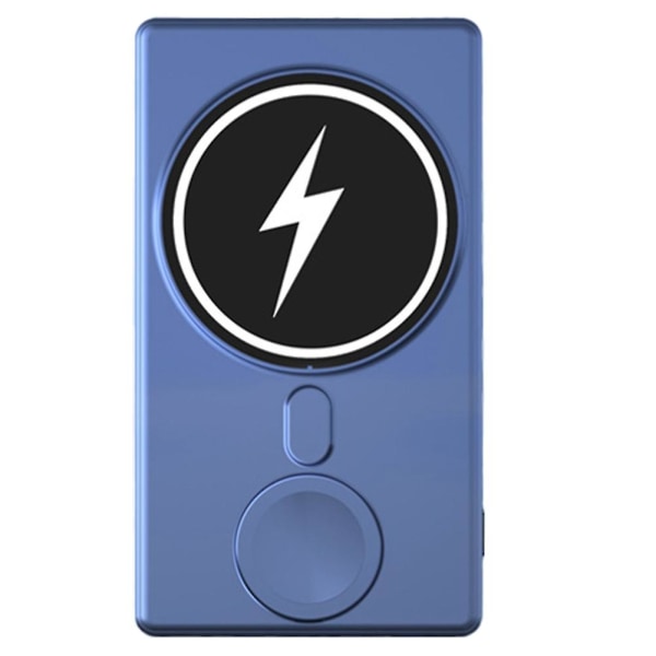 3 i 1 magnet eksternt batteri Magnetisk trådløs Power Bank mobiltelefon oplader til 12 11 Pro Max(