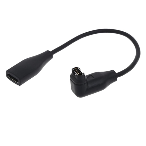 Oppgradert USB-C Hunn til Garmin Smartklokke Lading Kabel for Fenix 7 7s 7x 6 {Db} Elbow