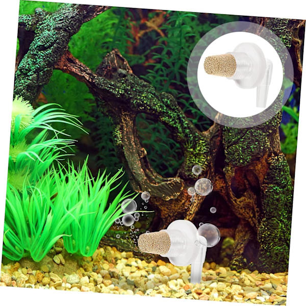 10 stk. iltpumpe luftdiffusor akryl fiskebeholder luftbeslag fiskebeholder luftboblediffusor dekoration