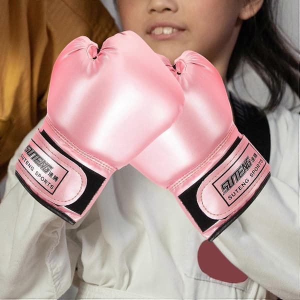 Rosa boksehansker for trening og sparring [DB]
