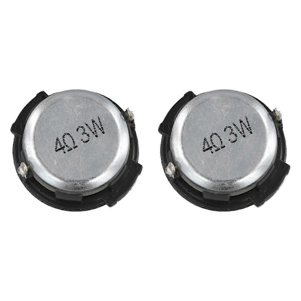 1.25 tum 31mm Full Range Mini Högtalare 4ohm 3W Neodymium Högtalare Portabelt Ljud Bluetooth Högtalare [DB] Black