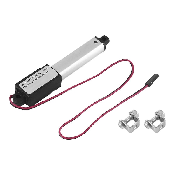 Electric Mini Linear Actuator - 2inch Stroke, 64n/14.4lb, Speed 0.6inch/s Mini Waterproof Motion Actuator Small 12 V Dc