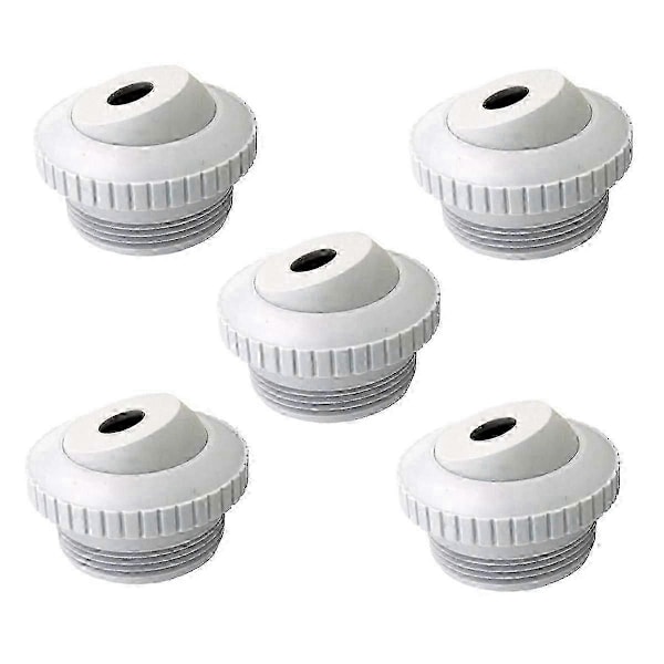 Pool Spa 1/2 tomme Åbning Hydrostream Retur Jet Fitting SP1419C med 1-1/2 tomme MIP Gevind Udskiftning SP1419C (5 STK) [DB]