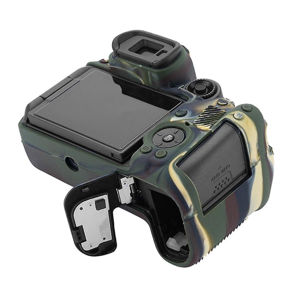 Kamerabeskyttelsesveske Passer for R7-kamera Silikonetui R7 Slr Kamerabeskyttelsesveske Camouflag
