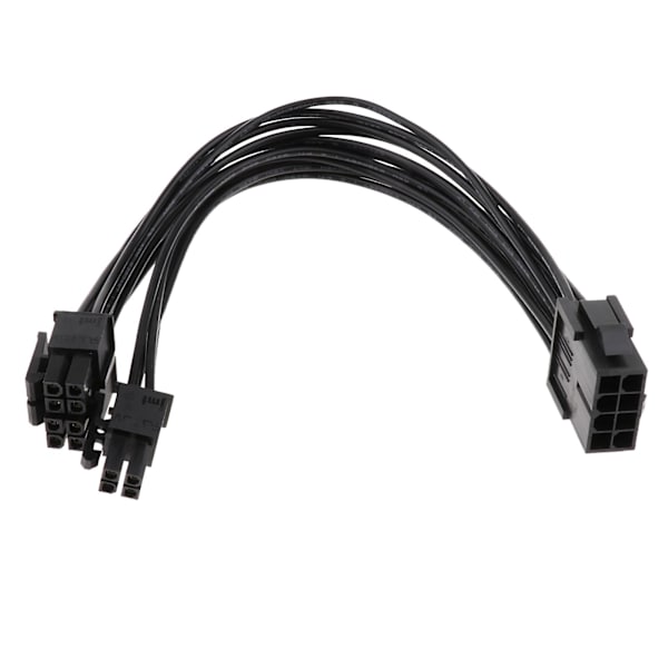 Cpu strømforsyning 8pin hun til Atx4p + 8pin han forlængeradapterkabel [DB]
