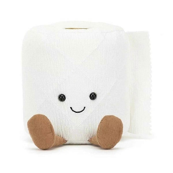 Plush and Lovely Toilet Paper Doll Roll Paper Interesting and Lovely Doll Pendant As A Holiday Gift for Friends [DB]