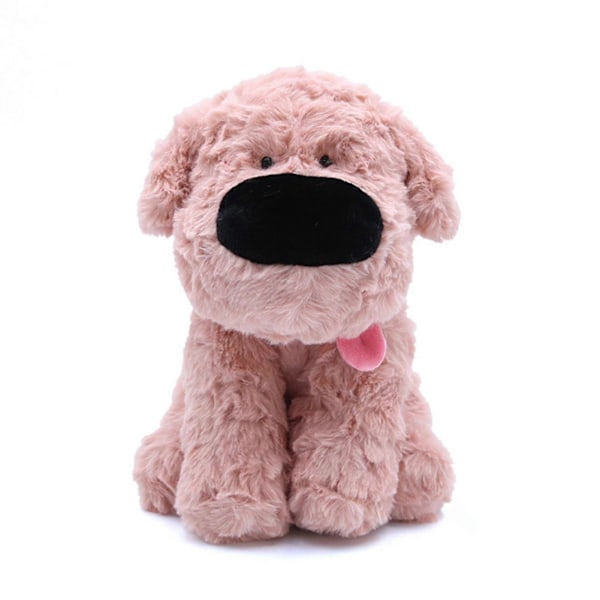 Mjukdjur Leksak Mjuk Utdragbar Tunga Sött Uttryck Plysch Stor Näsa Hund Leksak Barns Sällskap Födelsedagspresent Heminredning Jiyuge [Db] Pink