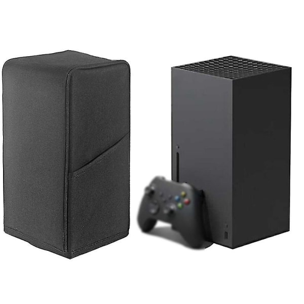 Yhteensopiva Xbox Series X -konsolin pehmeän cover vedenpitävän cover (musta) DB kanssa