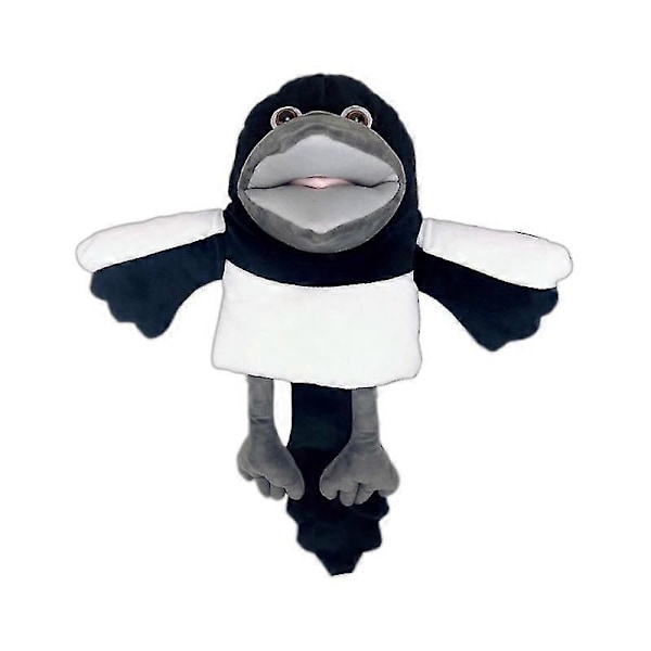 Wow English Steve og Maggie Plysjleke Barn Kosedyr Leke Kråke Hånddukker [db] Hand puppet