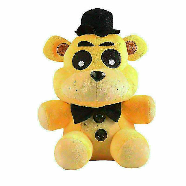 Five Nights At Freddy's Fnaf Kauhupeli Pehmolelu Pehmolelut Lelut Lapsille Joululahja [DB] Golden Freddy