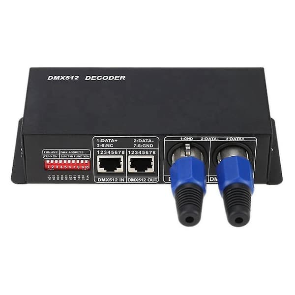 Dmx512 Dekoder Led Dimmer Driver Rgbw Kontroller -512 4 Kanaler Dekoder Kontroller Dimmer For Rgbw db