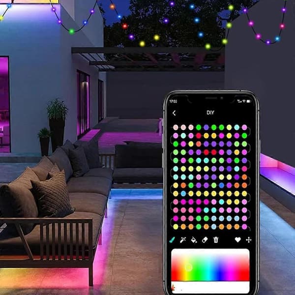 Smart Regnbue LED Permanent Udendørs Lys [DB] 30 m