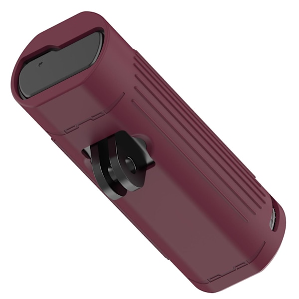 Cykel Smart Light Sleeve til Garmin Varia UT800, Blød Silikonetui Beskyttelse af Cykellampe {Db} Wine red Style A