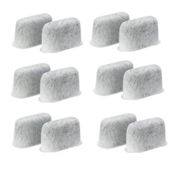 12-pack Ersättningskolfilter för vatten till alla kaffebryggare, Dcc-rwf [db] White