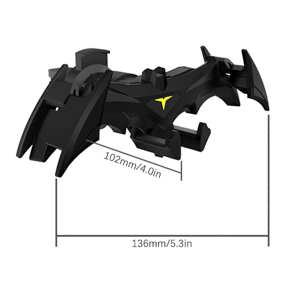 Lepakoiden siivet Auton Puhelinteline, Batman Painovoima Auton Puhelinteline {Db}