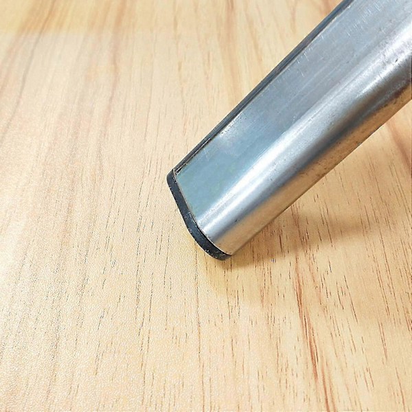 100 Stk. 15x30mm Plast Endestykker, til Møbelfødder Rør Ovale Endestykker, til Plastik Stolben St [Db]
