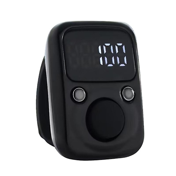 Mini Finger Counter LED Elektrisk Digital Skærm med Lys Tællere Stitch [Db] Black