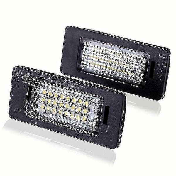 2 stk./sæt LED-nummerpladelys til bilbagagerum 24 LED-lampe til BMW E39 E60 E90 X[DB]