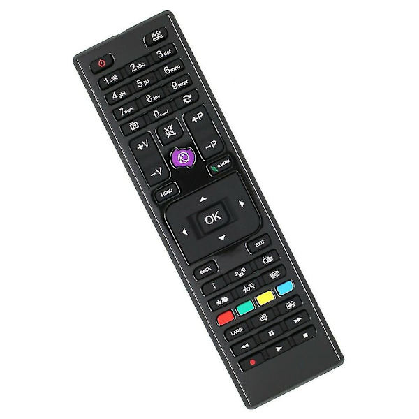 Rc4875 Fjernkontroll Erstattet For Techwood/finlux Shar Tv Hdtv Erstatningsfjernkontroll Rc-4875 Reservedel {DB}