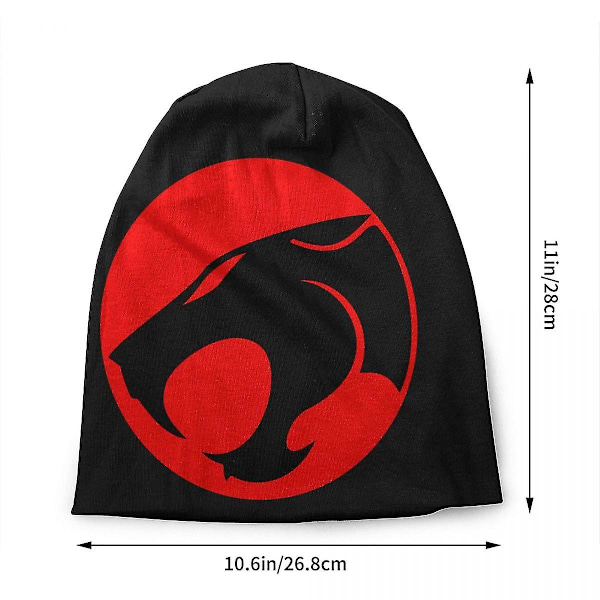 Piirretty Anime Thundercats Beanie-pipo Unisex Talvi Lämmin Bonnet Femme Neulotuotteet Hip Hop Ulkoilu Hiihto Skullies Beanies Caps {Db} 5