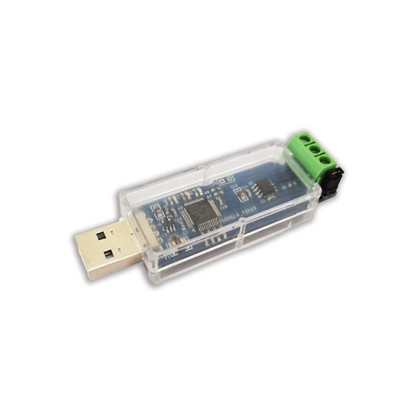 CAN USB -muunninmoduuli Canbus-virheenkorjausanalysaattorisovitin Candlelight Tja1051t/3 Nonisol [DB] BlueTransparent