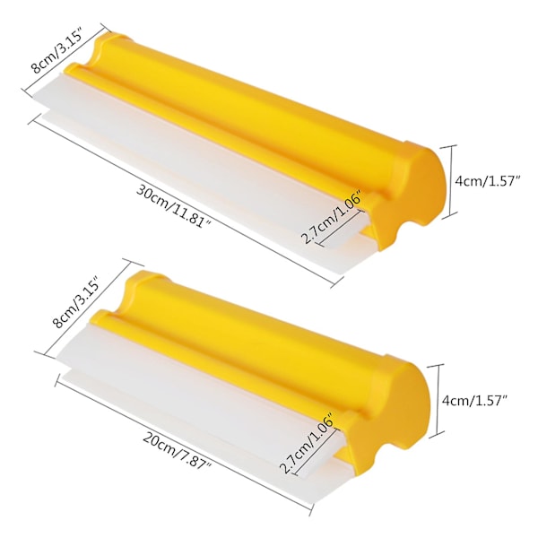 Klassisk Vattenblads Silikon T-Bar Squeegee för Hem Bil 30cm